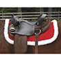 Western Christmas Saddle Pad